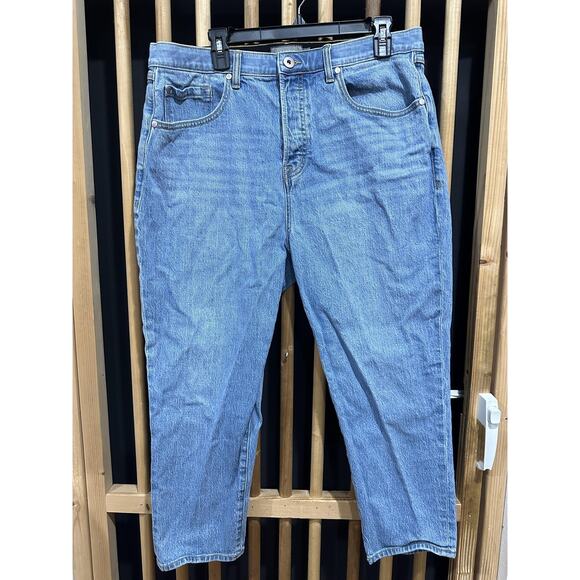 Torrid Jeans Size 16 Short Blue High Rise Button Fly Stretch Denim Stretch Waist - Picture 1 of 8